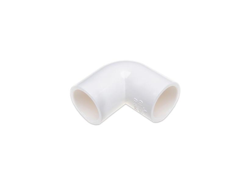 Kolano klejone PVC 1/2" 90st. 20 mm [30705] USTM