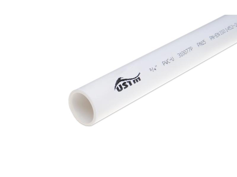 Rurka klejona PVC 1/2" 20 mm 3mb [310057P] USTM