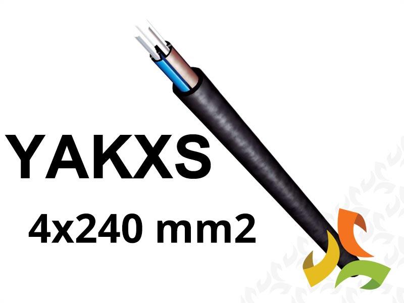 Kabel YAKXS 4x240 mm2 SE HD (0,6/1kV) ziemny aluminiowy (bębnowy) G-124567 TELEFONIKA-0