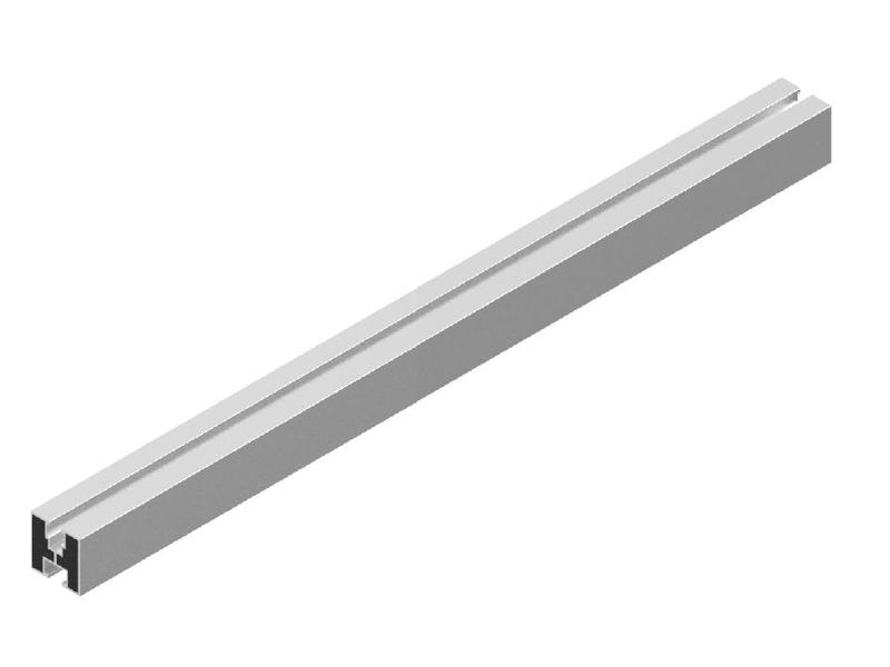 KHE Profil aluminiowy 40x40 2,4m wys. 40mm gr.blachy 1,5mm 1439478-0