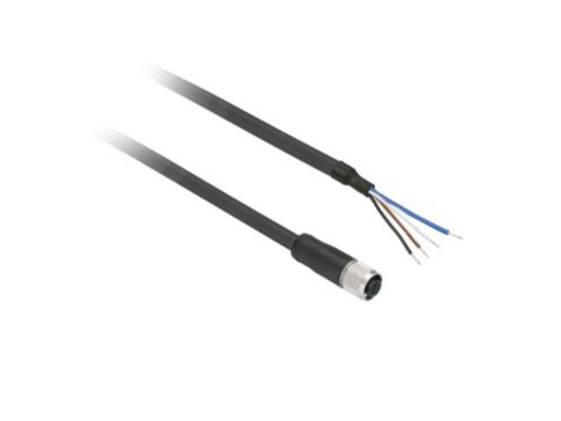 Konektory okablowane proste żeńskie M8 4 piny kabel 2m XZCP0941L2 SCHNEIDER ELECTRIC