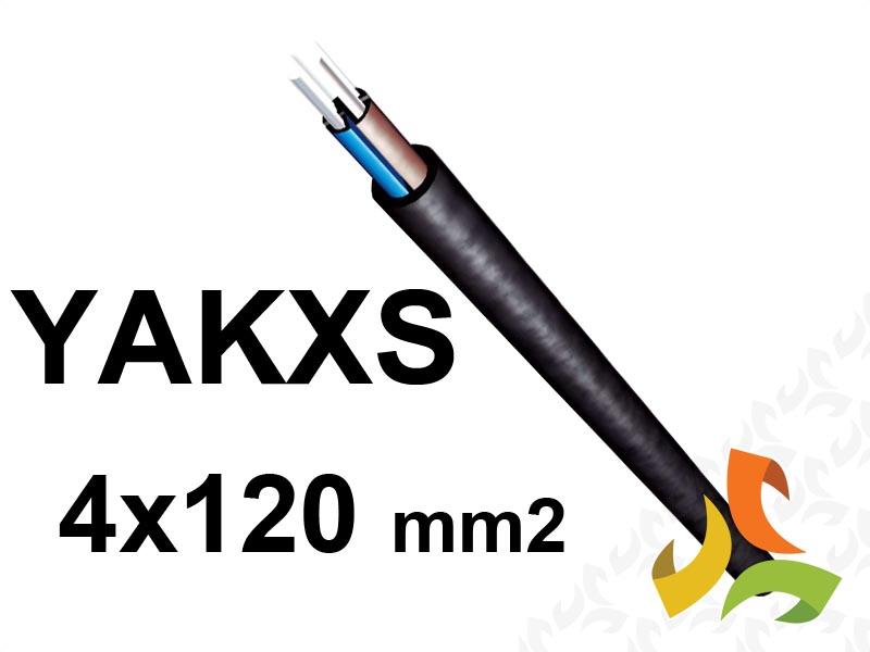 Kabel YAKXS 4x120 mm2 SE (0,6/1kV) ziemny aluminiowy (bębnowy) G-107071 TELEFONIKA